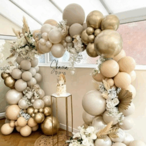 globos dorado bodas para fiesta revelación género